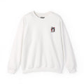 Samurai Sunset Crewneck Sweatshirt — Japanese Red Circle Graphic